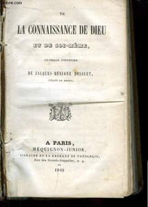 De la Connaissance de Dieu et de soi-même.
