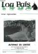 Lou Païs, n°286 : Automne en Lozère, dans les environs de Montchiroux en terre de Peyre.. ALLE Olivier & COLLECTIF