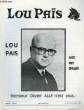 Lou Païs, n°204 : Lou Pais est en deuil - Mr Olivier Alle n'est plus .... ALLE Olivier & COLLECTIF