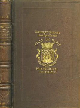 Histoire du Portrait en France.. PINSET Rapahel et D'AURIAC Jules