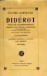 Oeuvres Complètes de Diderot. TOME X. Beaux-Arts, I : Art du Dessin (Salons).. DIDEROT