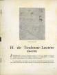H. de Toulouse-Lautrec (1864 - 1901). THOME J.R.