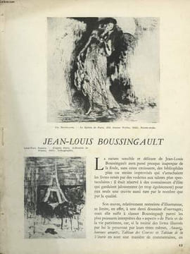 Jean-Louis Boussingault.. MORNAND Pierre