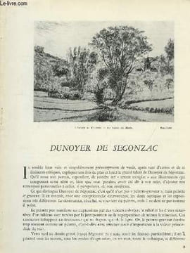 Dunoyer de Segonzac. MORNAND Pierre