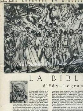 La Bible d'Edy-Legrand. HESSE Raymond