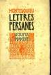 Lettres Persanes.. MONTESQUIEU
