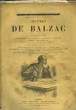 Oeuvres Illustrées de Balzac. TOME I. BALZAC Honoré de