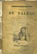 Oeuvres Illustrées de Balzac. TOME III. BALZAC Honoré de