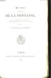Oeuvres complètes de La Fontaine. TOME V : Les Amours de Psyché.. LA FONTAINE Jean de