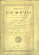 Histoire des Romains. TOME 1 : des origines &agrave; la fin de la deuxi&egrave;me Guerre Punique.. DURUY Victor
