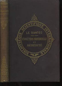 Evolution individuelle et Hérédité. Théorie de la Variation Quantitative.