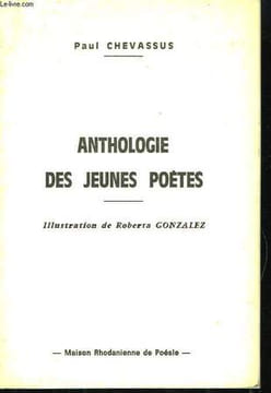 Anthologie des jeunes poètes.. CHEVASSUS Paul
