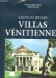 Les plus belles villas vénitiennes.. MURARO Michelangelo / MARTON Paolo