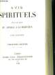 Avis Spirituels pour les Âmes qui aspirent à la Perfection. TOME 3. COLLECTIF