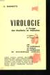 Virologie à l'usage des étudiants en Médecine.. MAMMETTE A.