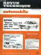 Revue Technique Automobile N°427 : Datsun Cherry depuis 1979, 1000 - 1200 - 1300 - 1400 et 1500 (Berlines et Coupés). CROMBACK Michel & COLLECTIF
