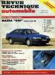 "Revue Technique Automobile N°528 : Mazda ""626"", depuis mod. 88". CROMBACK Michel & COLLECTIF