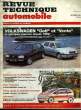 "Revue Technique Automobile N°544 : Volkswagen ""Golf"" et ""Vento""". CROMBACK Michel & COLLECTIF
