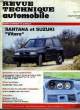 "Revue Technique Automobile N°553 : Santana et Suzuki ""Vitara"".". CROMBACK Michel & COLLECTIF