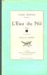 L'Eau du Nil. FRONDAIE Pierre