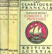 Comédies et Proverbes. En 2 TOMES. MUSSET Alfred de