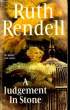 A judgement in stone. RENDELL Ruth