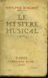 Le Mystère Musical.. BOSCHOT Adolphe