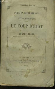 Etude Historique sur le Coup d'Etat. Paris en Décembre 1851.
