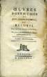 Oeuvres Posthumes de Jean-Jacques Rousseau, ou Recueil de pièces manuscrites. TOME III. ROUSSEAU Jean-JACQUES