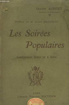 Les Soirées Populaires. AUBERT Octave