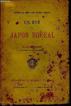 Un été au Japon Boréal.. RIBAUD Michel