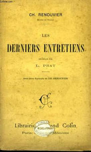 Les Derniers Entretiens.