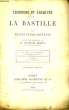 Légendes et Archives de La Bastille.. FUNCK-BRENTANO