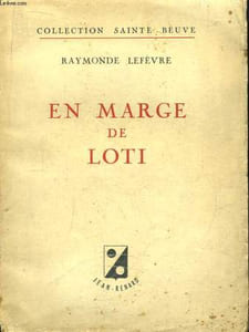 En Marge de Loti.