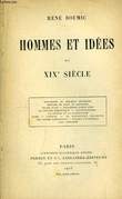 Hommes et Idées du XIXe siècle.. DOUMIC René