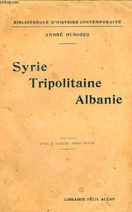 Syrie Tripolitaine Albanie