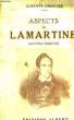 Aspects de Lamartine (lettres inédites). CHARLIER Gustave