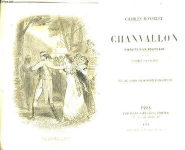 Chanvallon. Histoire d'un souffleur de la Comédie-Française.