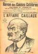 Revue des Causes Célèbres N°59, 3ème année : L'Affaire Caillaux. TROIMAUX Edgard