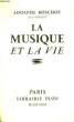 La Musique et la Vie.. BOSCHOT Adolphe