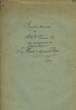 Répertoire manuscrit original, de M. le Dr Fournie H. pour son ouvrage sur les Jetons des Doyens de la Faculté de Médecine de Paris.. FOURNIE H. Dr