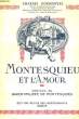 Montesquieu et l'Amour.. DORMONTAL Charles