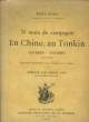 35 mois de campagne en Chine, au Tonkin. Courbet - Rivière (1882 - 1885). DUBOC Emile