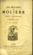 Les Oeuvres de Molière. TOME V : Le Tartuffe ou l'Imposteur, Amphitryon, Georges Dandin, Relation de la Feste de Versailles.. MOLIERE