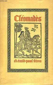 Cléomadès. Roman d'aventures du XIIIe siècle renouvelé d'Adenet le Roi.. MARCHAND Jean