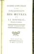 Second Supplément à la Collection des Oeuvres de J.J. Rousseau, Citoyen de Genève. TOME III. ROUSSEAU J.J.