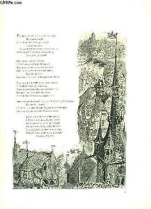 "La Chanson de la Girouette. Feuillets extraits d'un ouvrage relié ""La Chanson des Choses"""