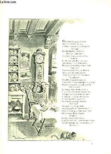 "La Chanson de l'Horloge. Feuillets extraits d'un ouvrage relié ""La Chanson des Choses"""