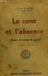 Le coeur et l'absence.. DAUDET Léon