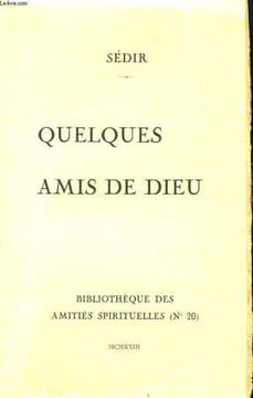 Quelques Amis de Dieu.. SEDIR